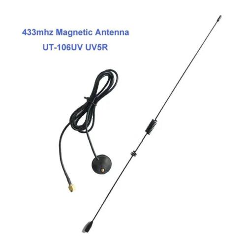 UT-106UV SMA-Buchse Auto Magnetantenne Dual Band VHF/UHF Baofeng Lot W8 - Bild 6 von 8