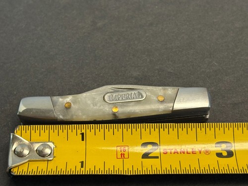 New in Box Imperial Schrade Small Stockman 3 Blade Pocket Knife IMP14 Nice! READ - Picture 13 of 15