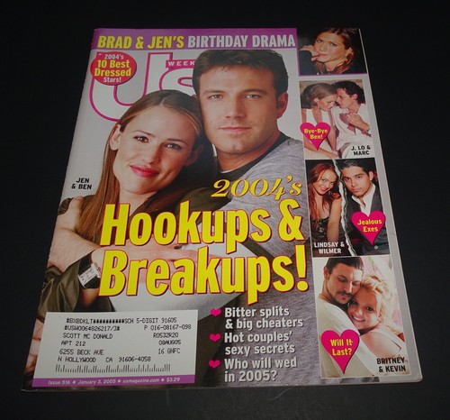 Ben Affleck & Jennifer Garner JAN 3, 2005 US Weekly Magazine - Picture 1 of 4
