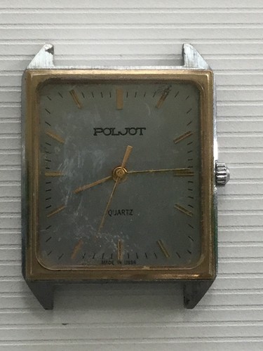 orologio poljot Quartz Vintage Made In Ussr Da Revisionare / Parti - Imagen 4 de 4
