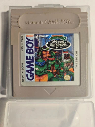 TEENAGE MUTANT NINJA TURTLES II: BACK FROM THE SEWERS Nintendo Game Boy 1991