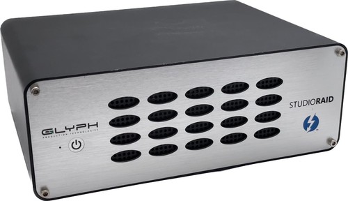 GLYPH 16TB Studio Raid Dual Hard Drive 2x 8TB 7200RPM Thunderbolt 2 + USB 3.0 - Picture 4 of 13