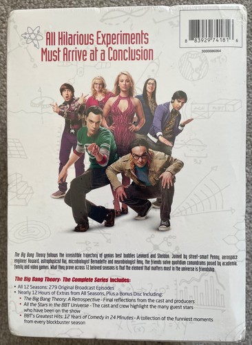 The Big Bang Theory: The Complete Series 37 DVD NTSC Box Set - Picture 6 of 8