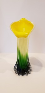 Murano Jack In The Pulpit Vase Ebay