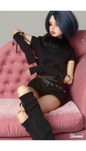 Arm Accessory Only Dollmore Model F - Lofapin Arm Warmer (Black) elasticity - Picture 8 of 11