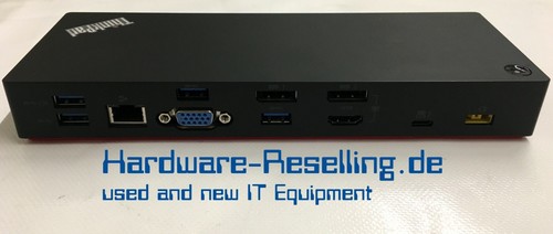 Lenovo Thunderbolt 3 Dock 40AC + 135 W Netzteil + Kabel + Adapt - Bild 3 von 4