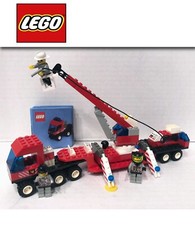 LEGO City Fire Fighters Lift Truck 6477 Set Near complete 2000