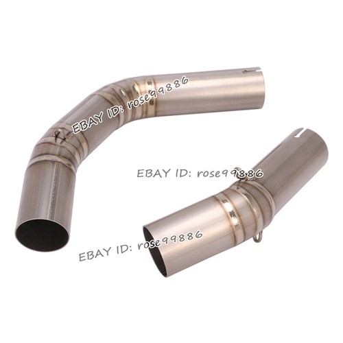 For Yamaha YZF-R1 2009~2014 Titanium Alloy Exhaust Link Pipe With Muffler Tip - Picture 5 of 9