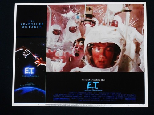 E.T. THE EXTRA-TERRESTRIAL 1982 * SCI-FI * COMPLETE LOBBY SET * C10 MINT UNUSED! - Picture 10 of 12