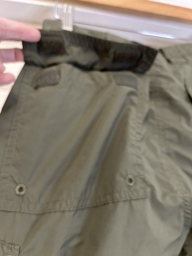 Boy Scouts of America Centennial Uniform Shorts Adult Size Extra Small Green - Picture 8 of 14