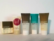 KenetMD Skincare Massage Bar Soap Shampoo Conditioner Body Wash & Lotion 5pc Set