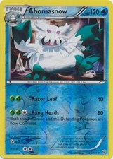 Pokemon - Abomasnow - 26/101 - Uncommon - Reverse Holo - Plasma Blast - NM