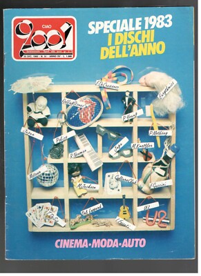 CIAO 2001 51/1983 TINA TURNER-SCIALPI-DEPECHE MODE-GRAHAM PARKER-JAMES BOND 007