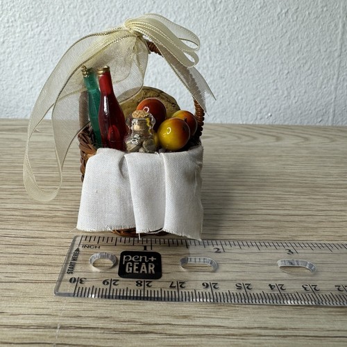 NEW Roman Inc. 1999 Housewarming Wishes Picnic Basket Ornament 88980 - Picture 10 of 13