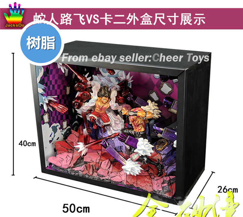 1 8 Jk11 04 Luffy Vs Katakuri Diorama Box Ver Jacksdo One Piece Gk Resin Statue Ebay
