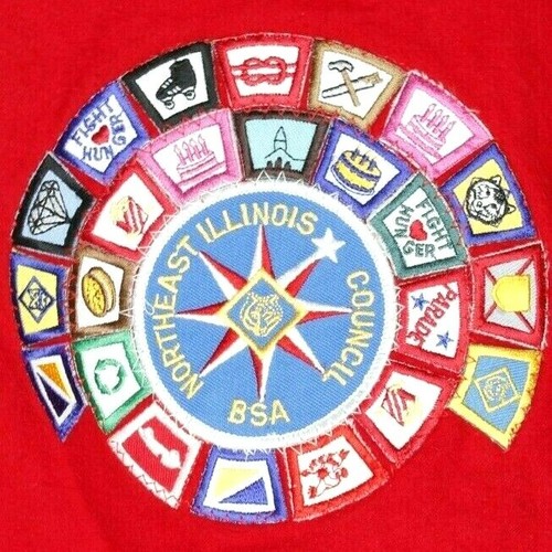 North Star District Camp Makajawan Northeast Illinois Council Scout Patch Vest - Bild 3 von 6