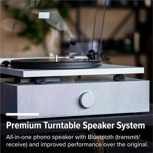 Andover Audio SpinBase MAX Premium Speaker System - Hi-Fi Sound Setup - White - Picture 6 of 8
