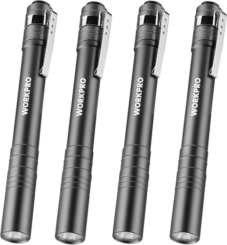 LED Pen Light, Aluminum Pen Flashlights, Pocket Flashlight with Clip for Inspect - Picture 12 of 12