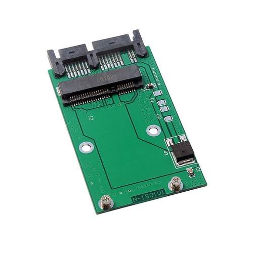 Mini PCIe PCI-e MSATA SSD auf 1,8" Micro SATA Adapter Konverter Karte PCBA - Bild 5 von 9