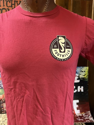 Foothills Brewing Winston-Salem NC People's Porter Craft Beer T-Shirt Medium rot - Bild 3 von 9