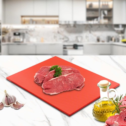 Hakka 6 Pack NSF Multi-Color Plastic Cutting Board 1/2" Thick Chopping Board - Picture 5 of 7