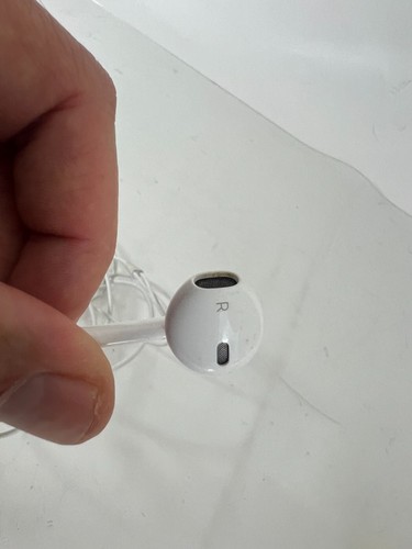 Auriculares estéreo originales Apple micrófono remoto conector Lightning oído con cable - Imagen 5 de 8