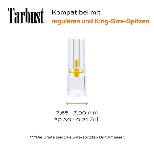 Tarbust Zigarettenfilter, Zigaretten Filter Aufsatz, 300 Anti Teer Filter - Bild 5 von 7