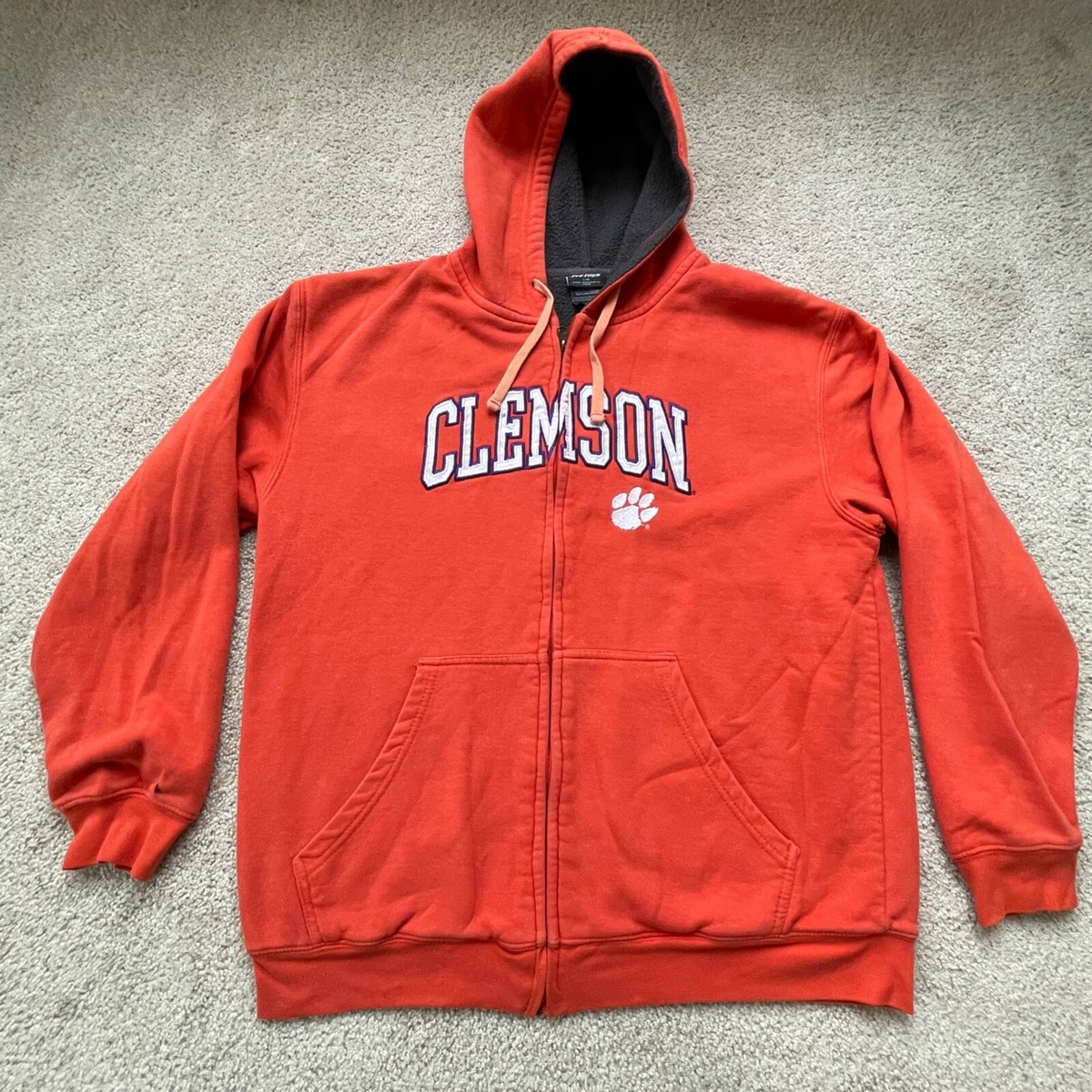 Clemson full zip hoodie hotsell