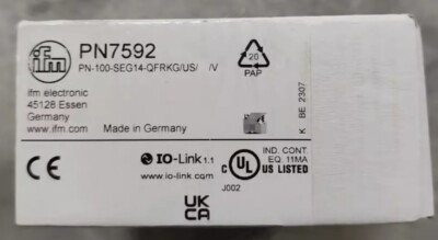 IFM PN7592 Pressure Sensor UPS shipping