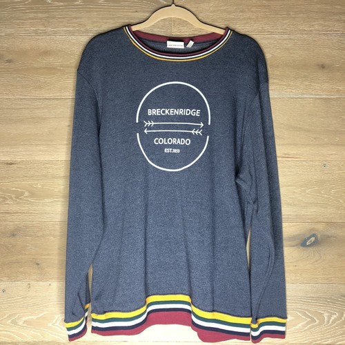 Techstyles Sportswear Women’s Sweatshirt Breckinridge, CO Large - Picture 2 of 5