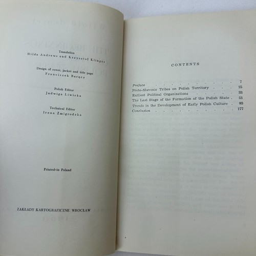 The Beginnings of the Polish State Witold Hensel SC DJ 1960 Printed in Poland - Picture 7 of 11