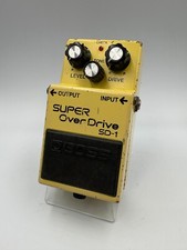 BOSS SD-1 Super Over Drive '94 Vintage MIT Guitar Effect Pedal Made in Taiwan