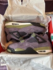 Jordan 4 Retro Mid Canyon Purple Women Size 8