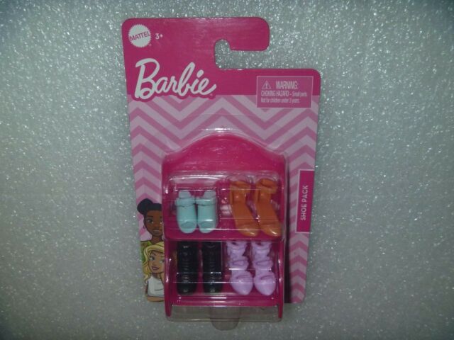 4 PK Mattel Barbie Fashion Accessories Shoes HEELS Handbags Sunglasses for sale online