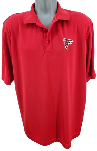 Atlanta Falcons Super Bowl LI 51 NFL Football Golf Polo Men's Size Shirt Large