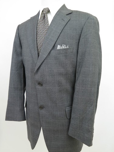 Grant Thomas Lord Taylor Wool Cashmere Italian Blazer Jacket SportCoat Size 42 L - Picture 3 of 12