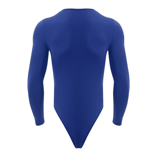 Men's Leotard Bathing Jumpsuit Round Neck Bodysuit Sleepwear Undershirt Yoga - Picture 10 of 124