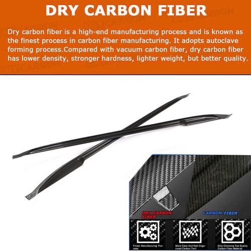 For Porsche 911 992 2019+ Dry Carbon Side Skirt Extension Lip Spoiler Door Panel - Picture 7 of 13
