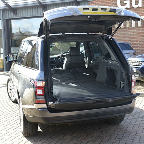 FITS RANGE ROVER VOGUE BOOT LINER MAT DOG GUARD TAILORED (2013-2018) 172 - Picture 4 of 12