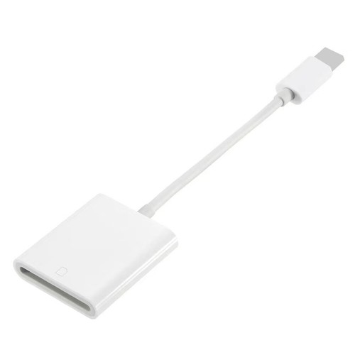 For iPad iPhone 7 8 X Xs 11 12 13 14 Pro Max SD Card Adapter Camera Reader New - Picture 3 of 6