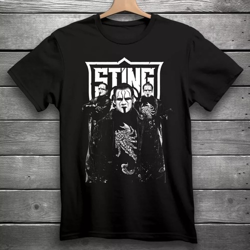 Sting Wrestling T-Shirt Black S-5XL