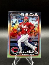 2024 Topps Chrome Update Elly De La Cruz Rookie Debut Refractor