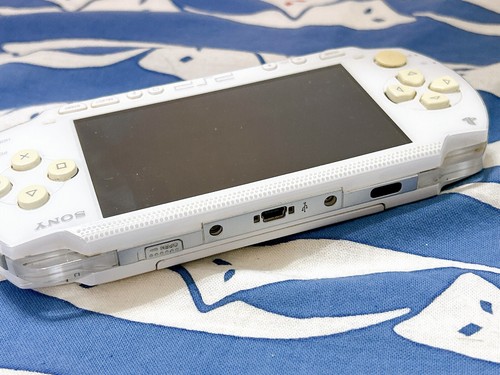 Sony PSP-1000 Console White Japan Model PSP-1000K PSP Tested Working - Picture 5 of 10