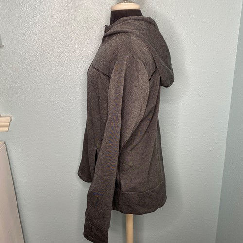 Danskin Now Hoodie Jacket Plus Size XXL Grey Long SLeeve Thumb Hole Pockets - Bild 2 von 13