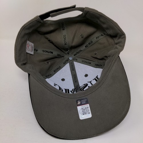 USMC Strapback Hat Grayish-Green OSFA Adjustable Embroidered W/Tags Rothco - Picture 7 of 9