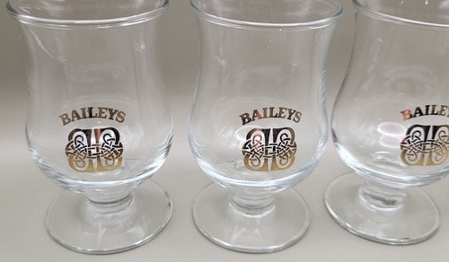 4er Set Baileys Irish Cream Whiskey Stielgläser klein 3 fl oz - Bild 7 von 8