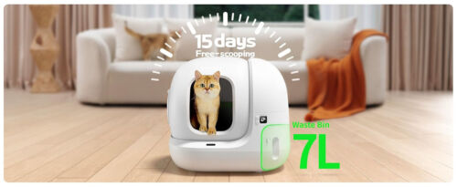 PETKIT PURA MAX 2 Selbstreinigende Katzentoilette 76L Fassungsvermögen Geruchskontrolle - Bild 10 von 19