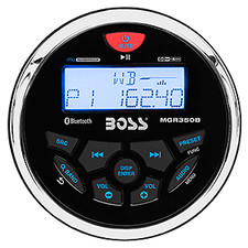 Boss Audio MGR350B Marine Stereo w/AM/FM/BT/USB