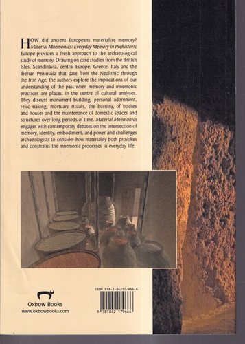 MATERIAL MNEMONICS: EVERYDAY MEMORY IN PREHISTORIC EUROPE (2010 TPB){R9} - Imagen 2 de 2
