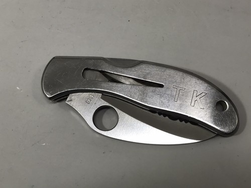 Old SPYDERCO Harpy Claw Blade Ranger ATS-55 Seki City Japan Rare T. K. TK - Picture 16 of 18